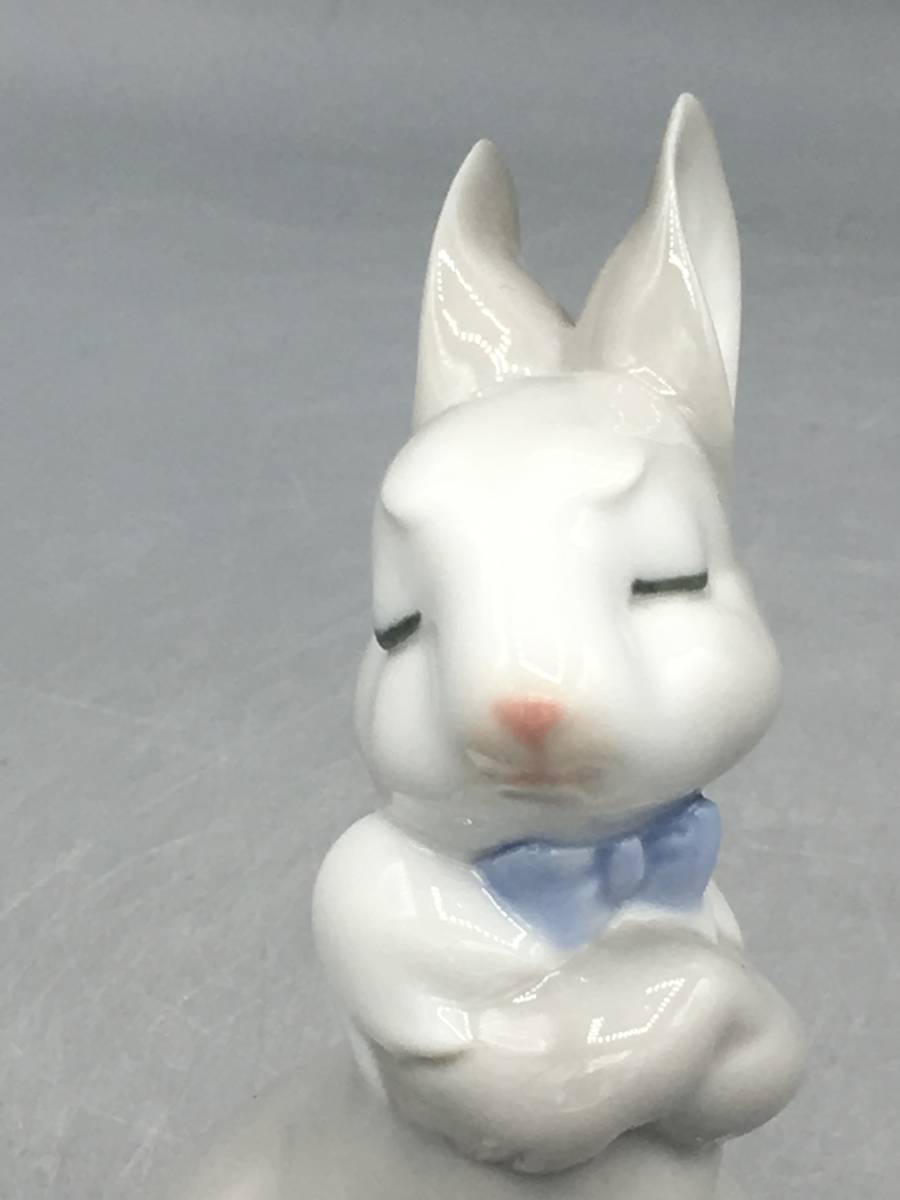 リヤドロ LLADRO ナオ 陶器人形 ウサギ 高さ11.5cm フィギュリン