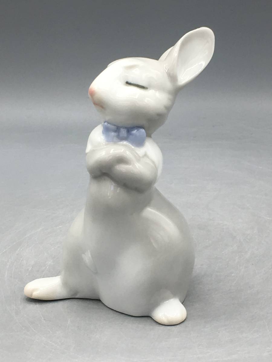 リヤドロ LLADRO ナオ 陶器人形 ウサギ 高さ11.5cm フィギュリン