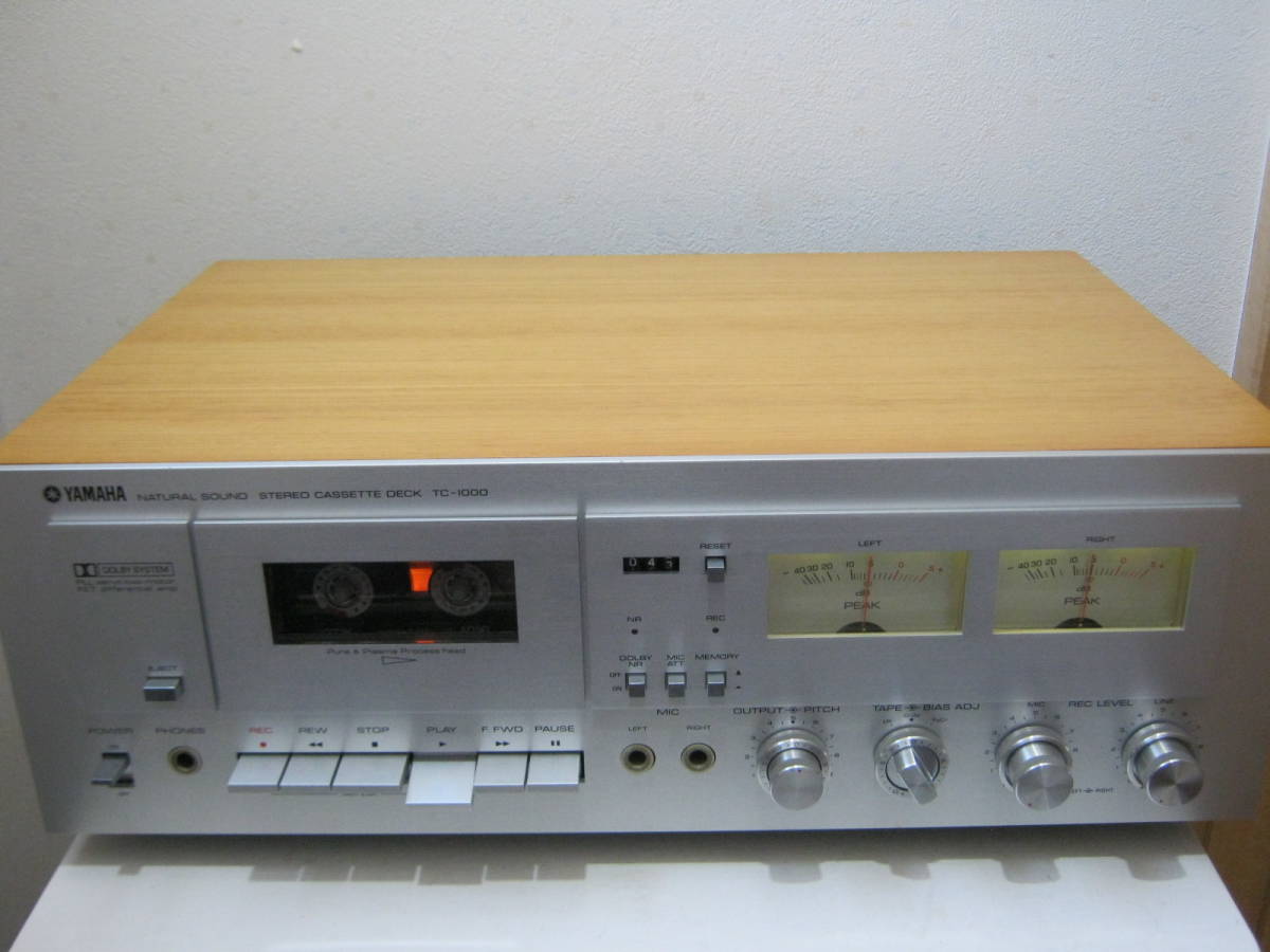 YAMAHA カセットデッキ TC-1000 【公式通販】