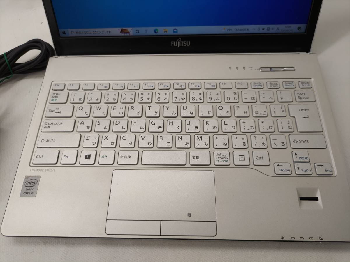 ジャンク 富士通 FMV SH75/T LIFEBOOK FMVS75TWP Intel Core i5-5200U 