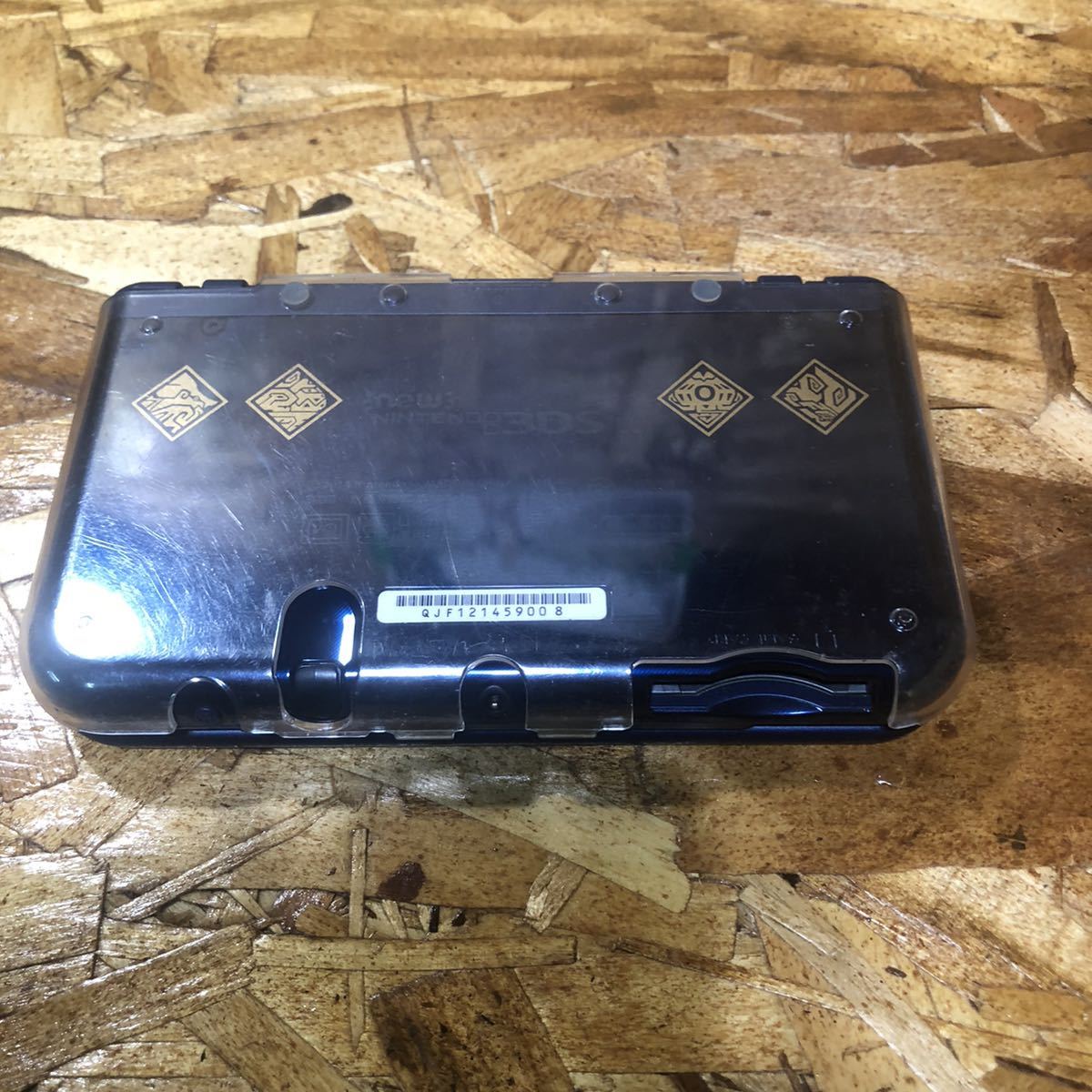 ☆1円〜 New3DSLL 任天堂 MHXブルー仕様 モンスターハンタークロス  