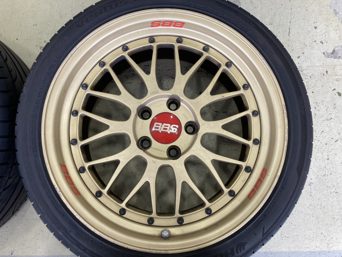 ☆NO.4134☆BBS LM LM114 8.5J +38 LM115 9.5J +38 235/40R18 265 