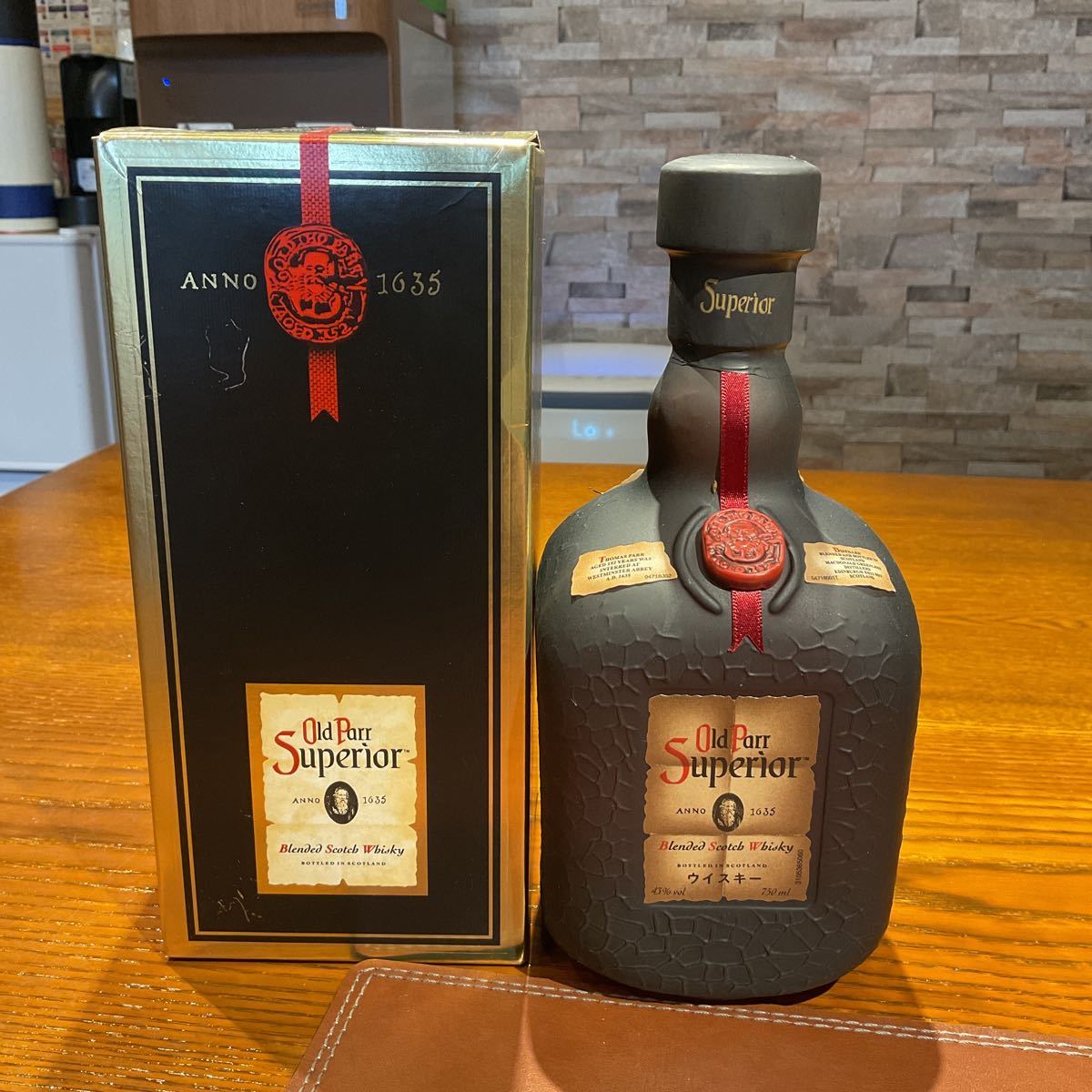 Old Parr Superior スコッチウイスキー　箱無し 50【未開栓 古酒】Old Parr Superior オールドパースーペリア スコッチ