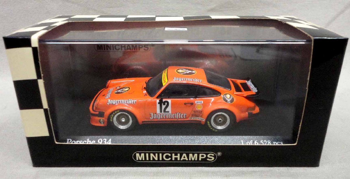 メイクアップ1／43、VISIONemポルシエ934グループ4.1976オレンジ メイクアップ1／43、VISIONemポルシエ934グループ4.1976オレンジ