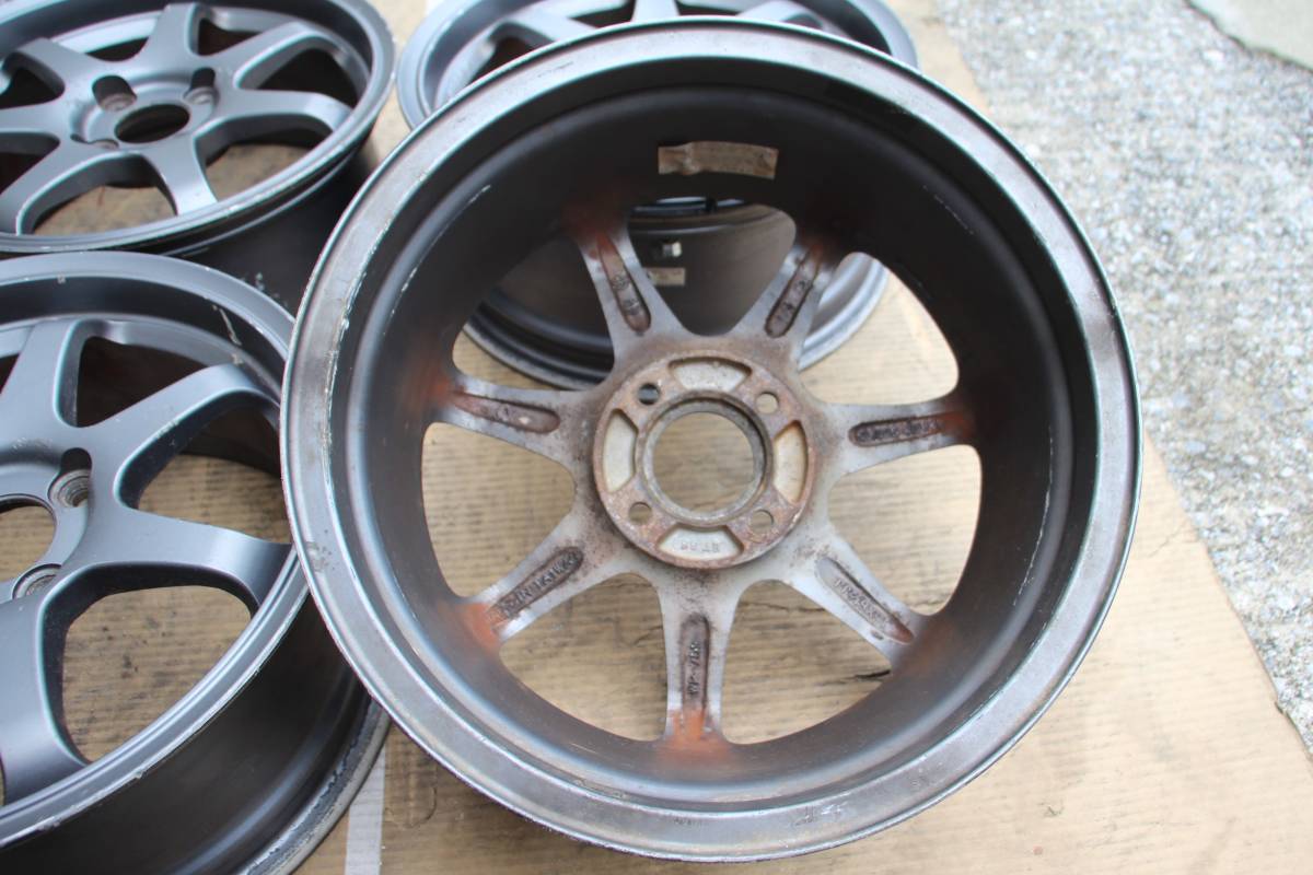 4穴 4本 PCD100 Yahoo!オークション 419△A-TECH SCHNEDER ホイール