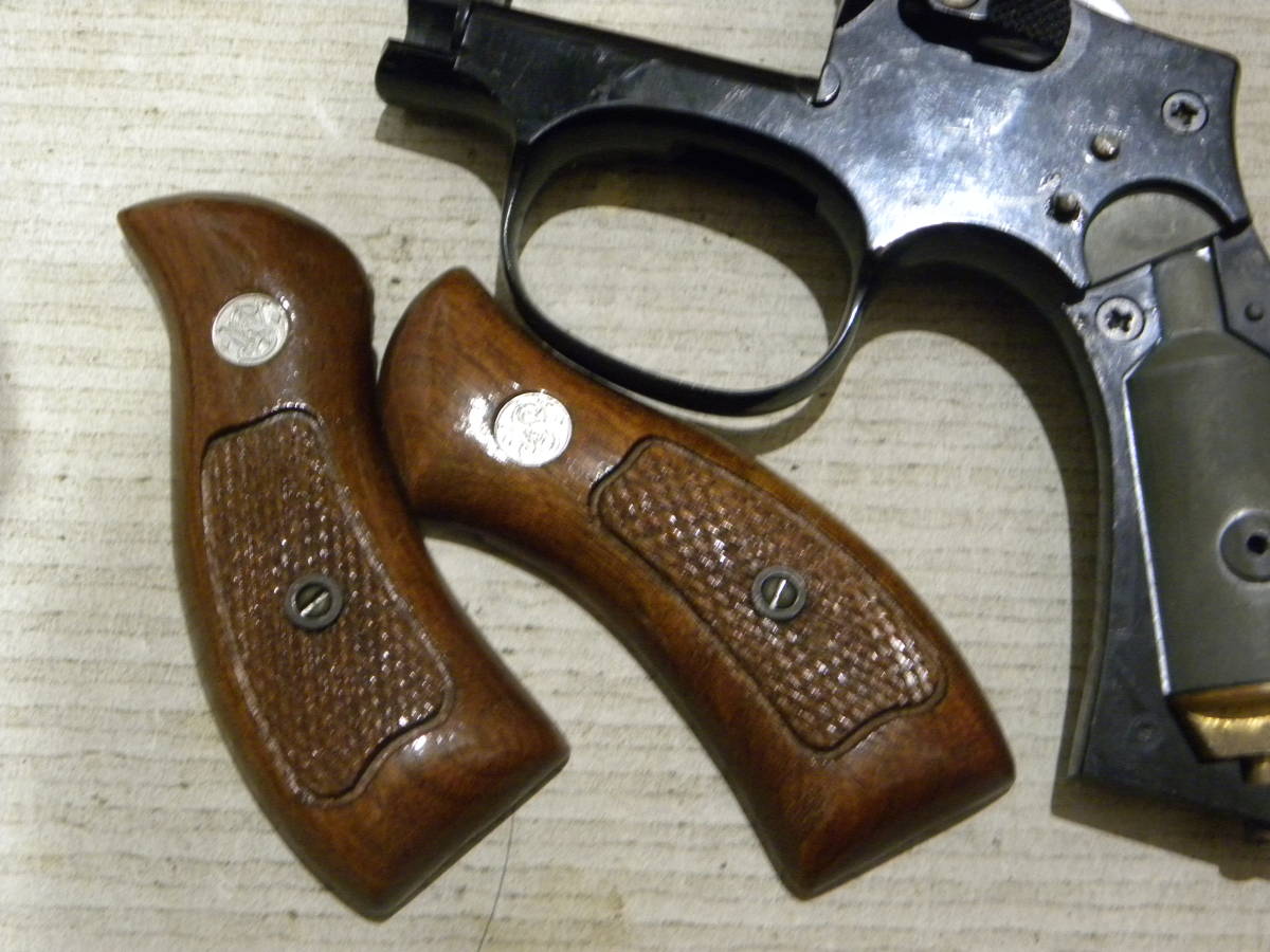コクサイ S＆W M19 フレームアッシー＋木製グリップ 中古