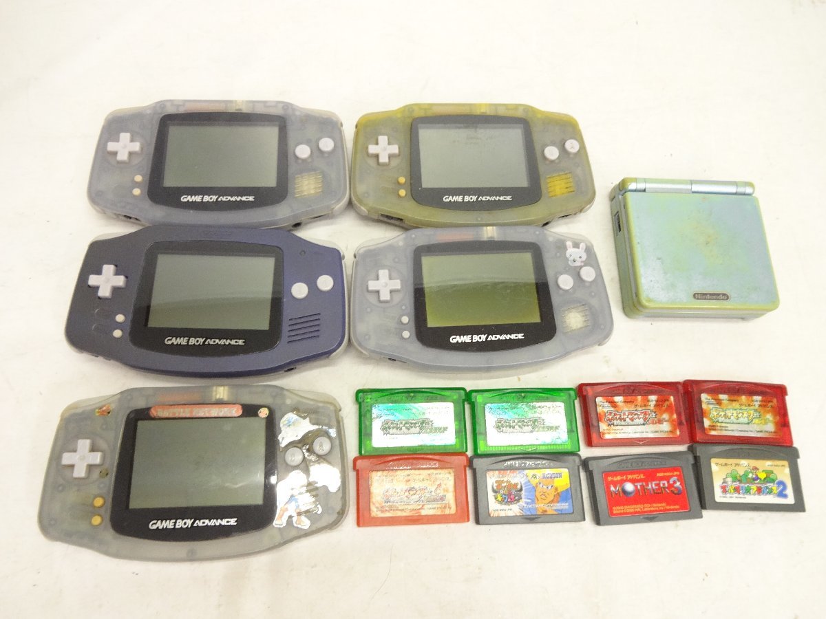 ジャンク品 ゲームボーイアドバンス 本体 6台セット 送料無料 本体