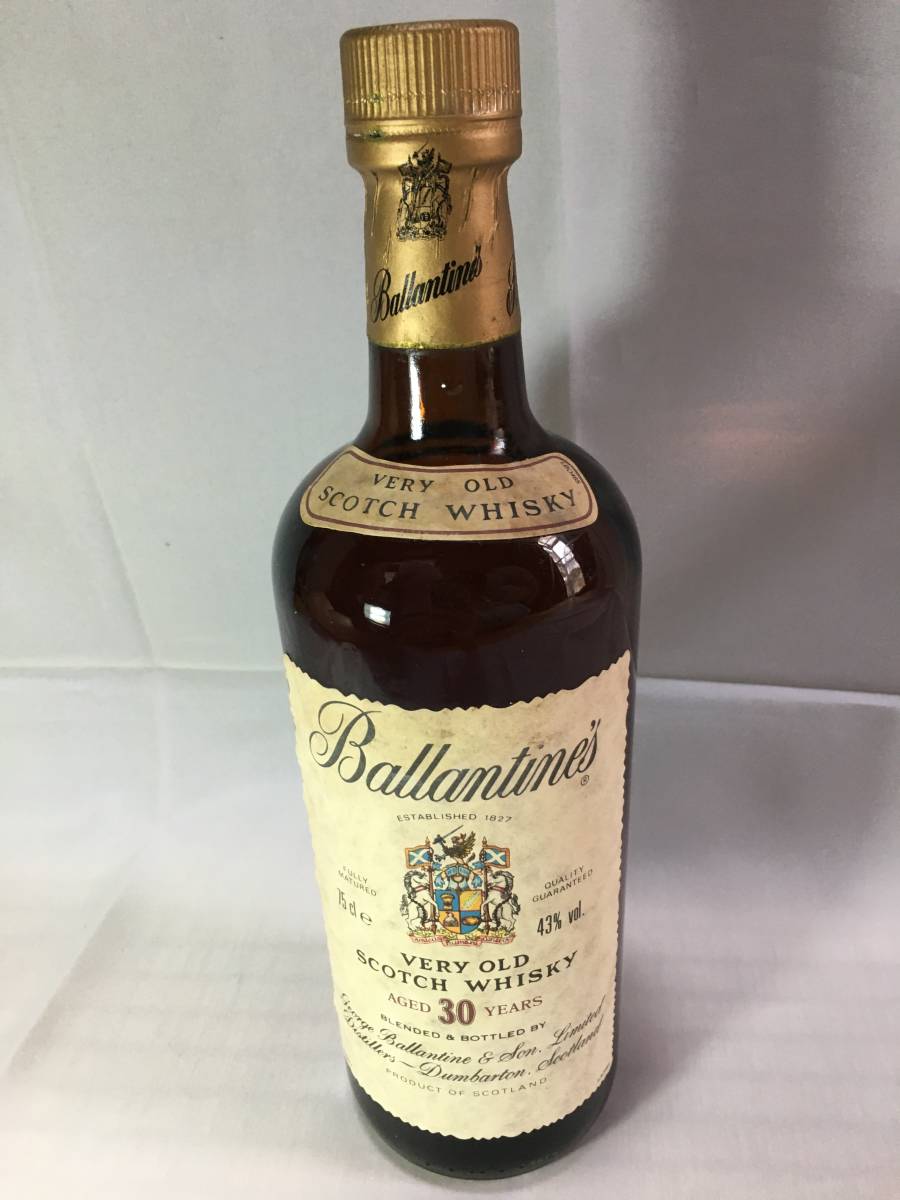 Ballantines バランタイン 30年 VERY OLD 750ml 43%【未開栓