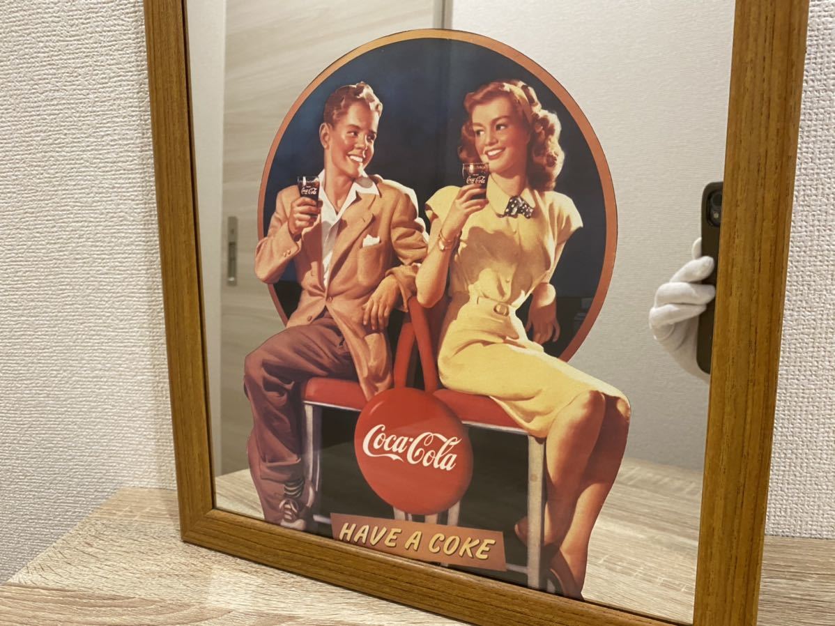 コカ・コーラ コカコーラ パブミラー ヴィンテージ 美術品