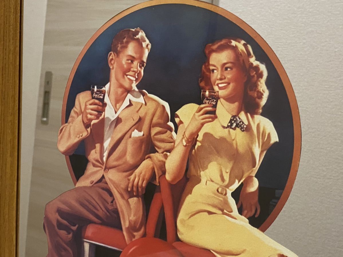 コカ・コーラ コカコーラ パブミラー ヴィンテージ 美術品