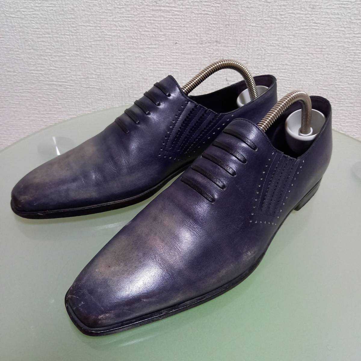 Berluti ベルルッティ レザースリッポン ビジネスシューズ 7 約25.5 