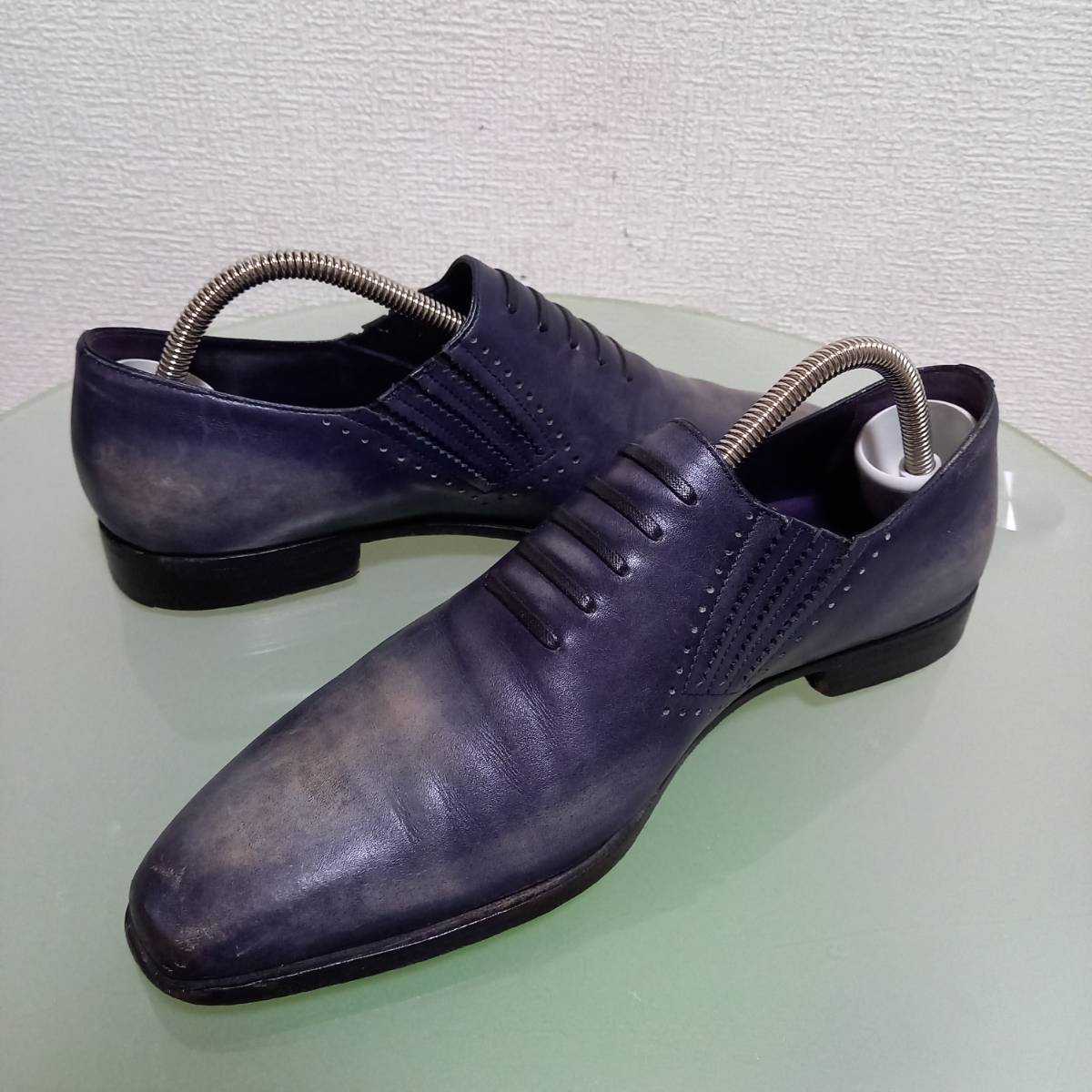 Berluti ベルルッティ レザースリッポン ビジネスシューズ 7 約25.5 