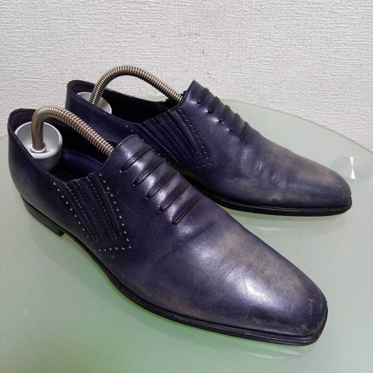 Berluti ベルルッティ レザースリッポン ビジネスシューズ 7 約25.5 