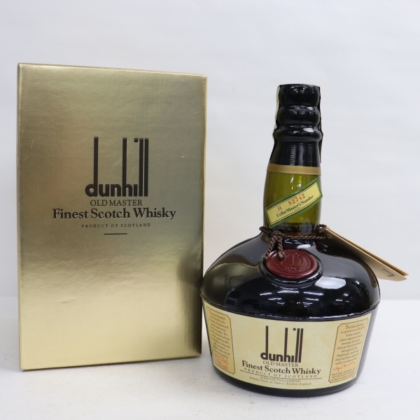  1円~ dunhill ダンヒル オールドマスター 43％ 750ml T22G010075(スコッチ)｜売買されたオークション情報、yahooの商品情報をアーカイブ公開 - オークファン スコッチ