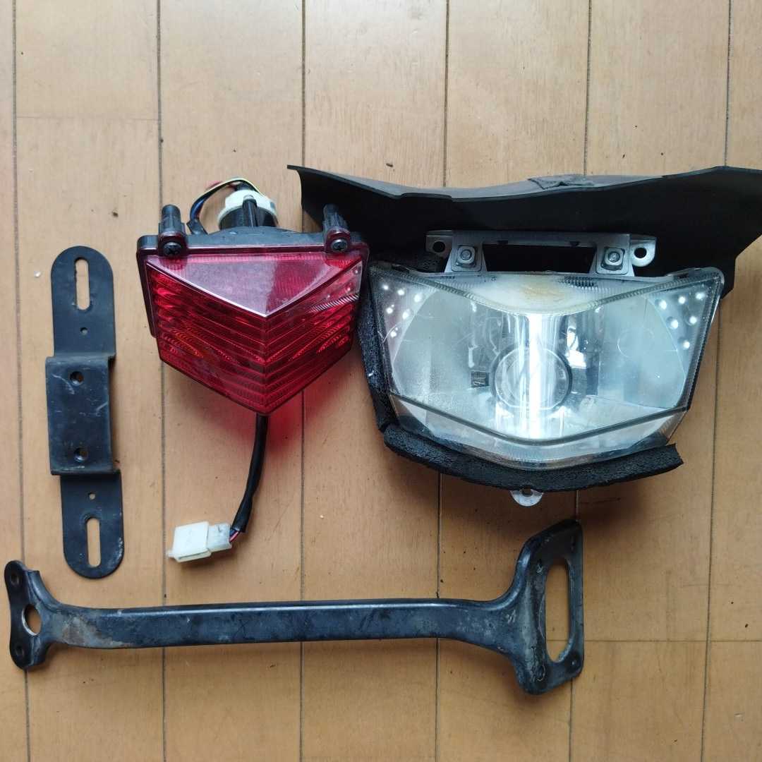 高品質，品質保証 カワサキ kawasaki KLX125 純正ヘッドライト テールランプ テールランプ取り付けステー(ヘッドライト)｜売買されたオークション情報、yahooの商品情報をアーカイブ公開 - オークファン カワサキ用