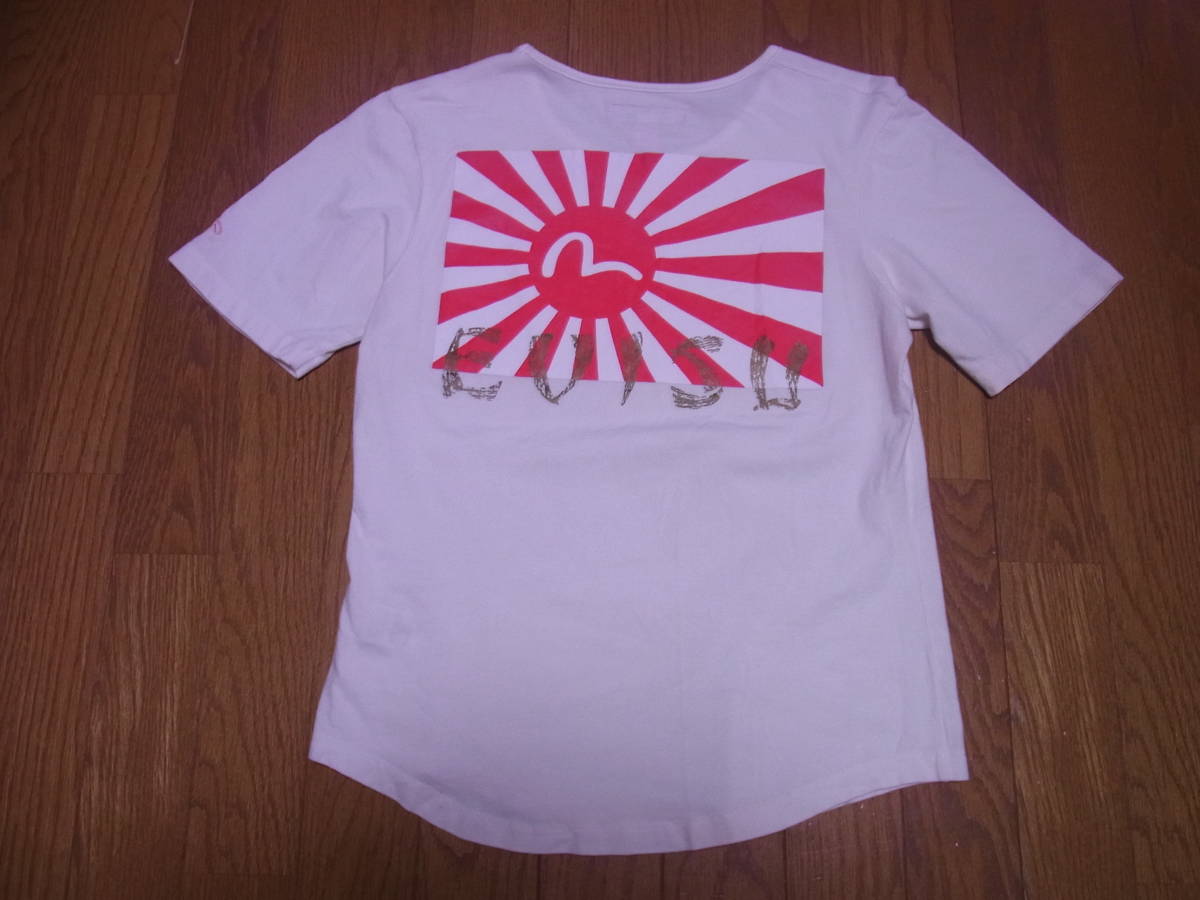 227-62/EVISU/エヴィス/レディース/旭日旗柄/Tシャツ/36(半袖Tシャツ 
