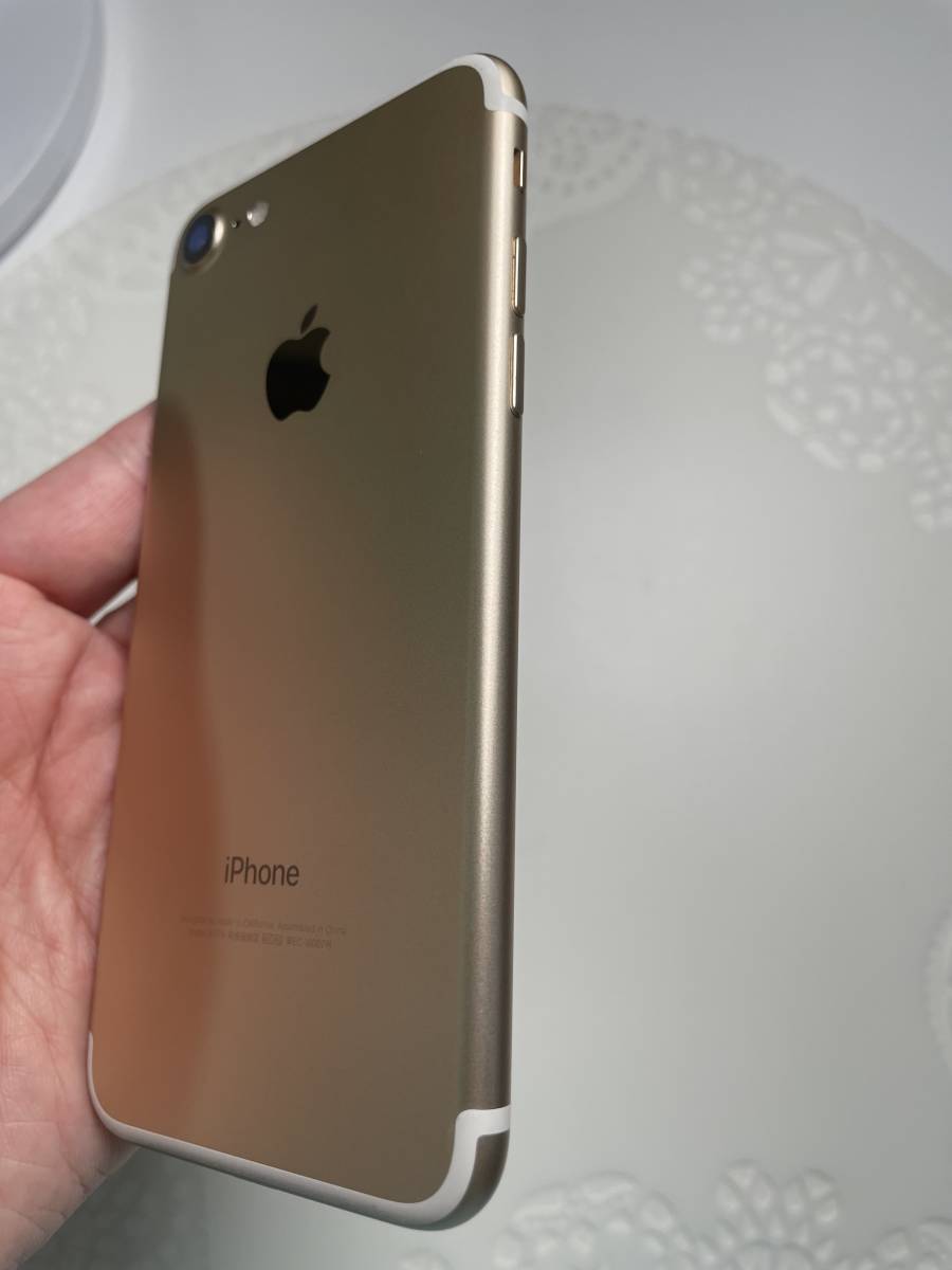Simロック解除済み】iPhone 7 128GB ゴールド 0 iPhone 128GB Brand
