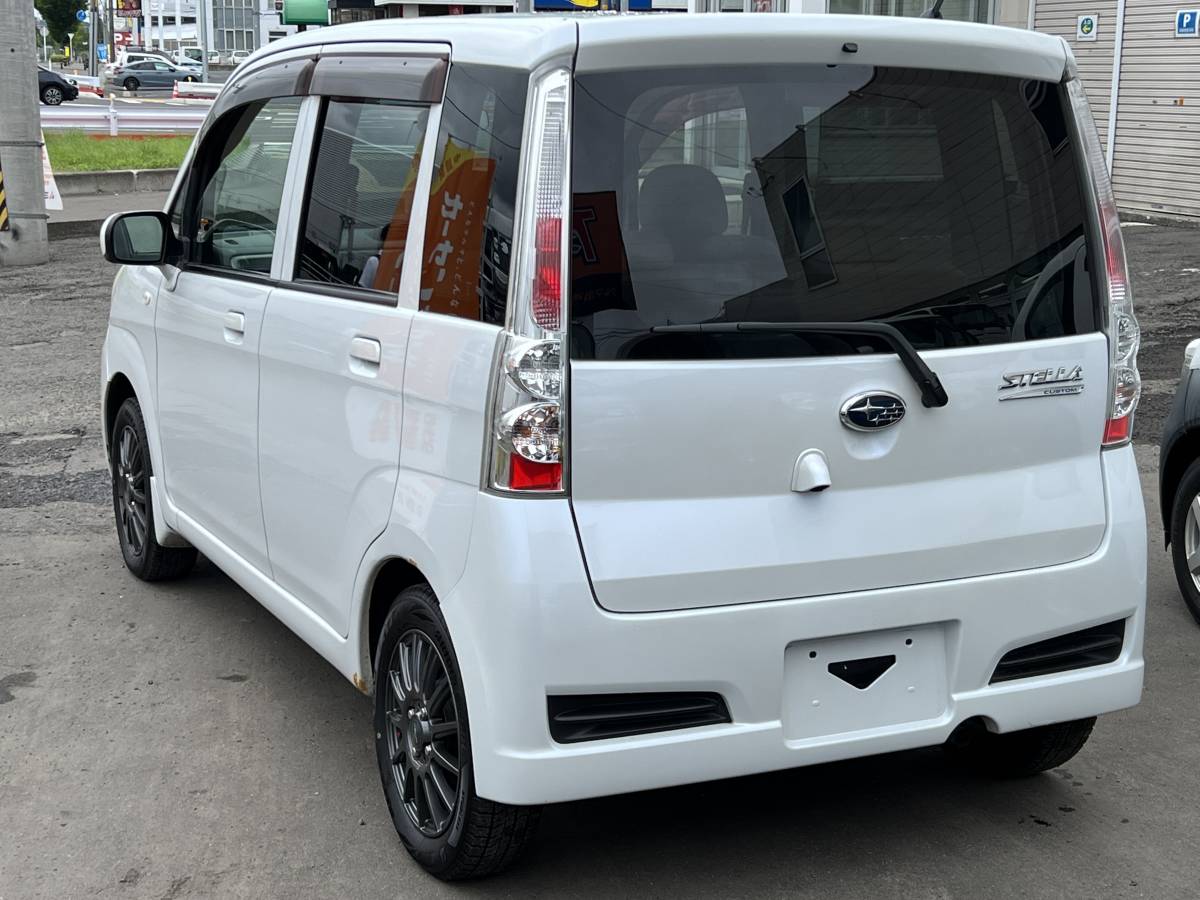 スバル ステラ 車検付 宮城発 ナビ RN1 REVESTA H20 走行距離6万キロ台 