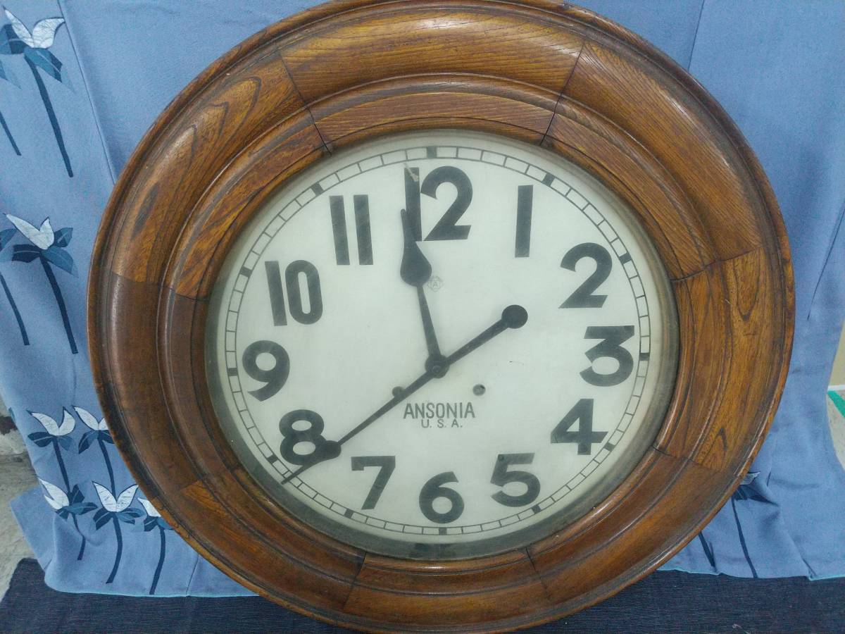 Ansonia USA アンソニア 置時計 - Clock ANSONIA 掛時計 アンティーク