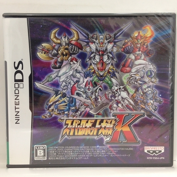 DS『スーパーロボット大戦K / 新品』送料安！(ゆうメールの場合