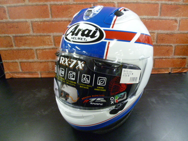 M 新品 Arai RX-7X ケビンシュワンツレプリカ 57-58cm Mサイズ 問屋