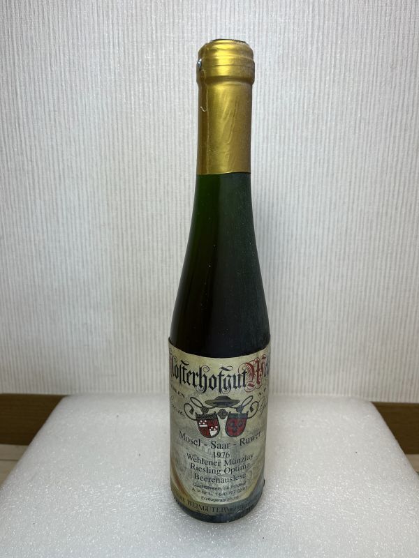 1976年】50年熟成 Seinveiler Kloster ビンテージワイン ヴィン(ビン