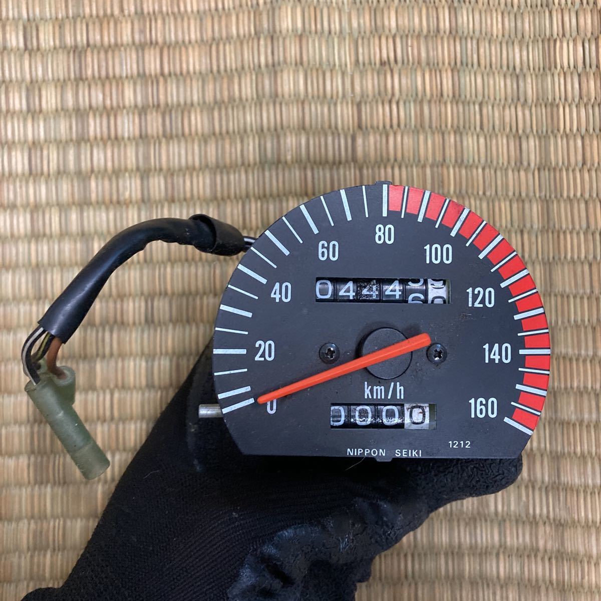 中古当時物】カワサキ GPz250(EX250C) 純正スピードメーター (カワサキ 