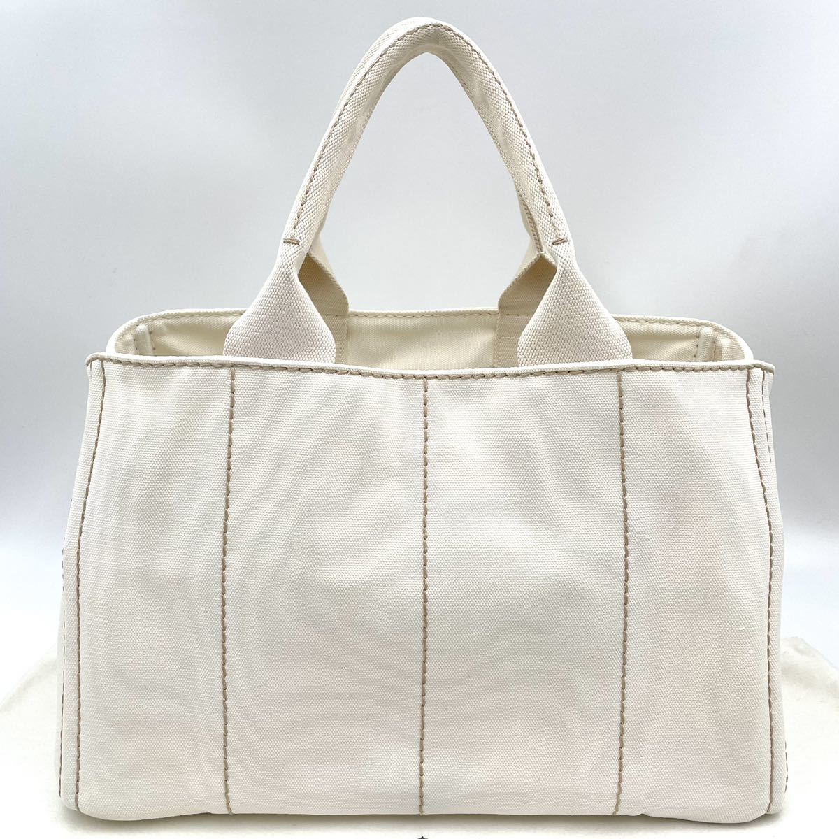 PRADA プラダ カナパ ホワイト M 中古・古着通販PRADA (プラダ