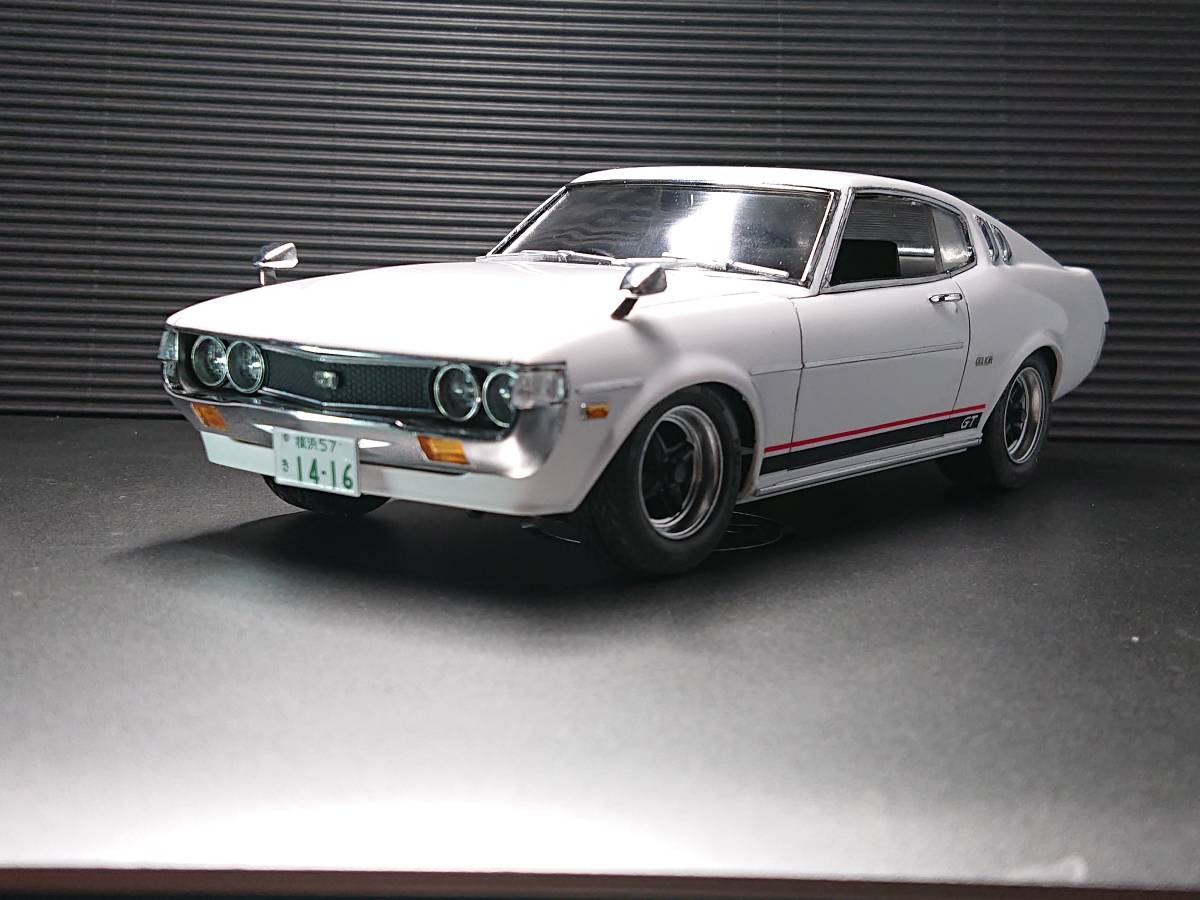 希少　アオシマ　1/24 CELICA LB 2000GT ラメ　プラモデル アオシマ 1/24 トヨタRA35セリカLB 2000GT 完成品 トヨタ