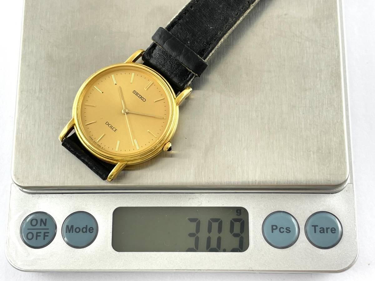 M2☆SEIKO/セイコー☆DOLCE/ドルチェ トップ/18KT/金無垢 総重量：約 