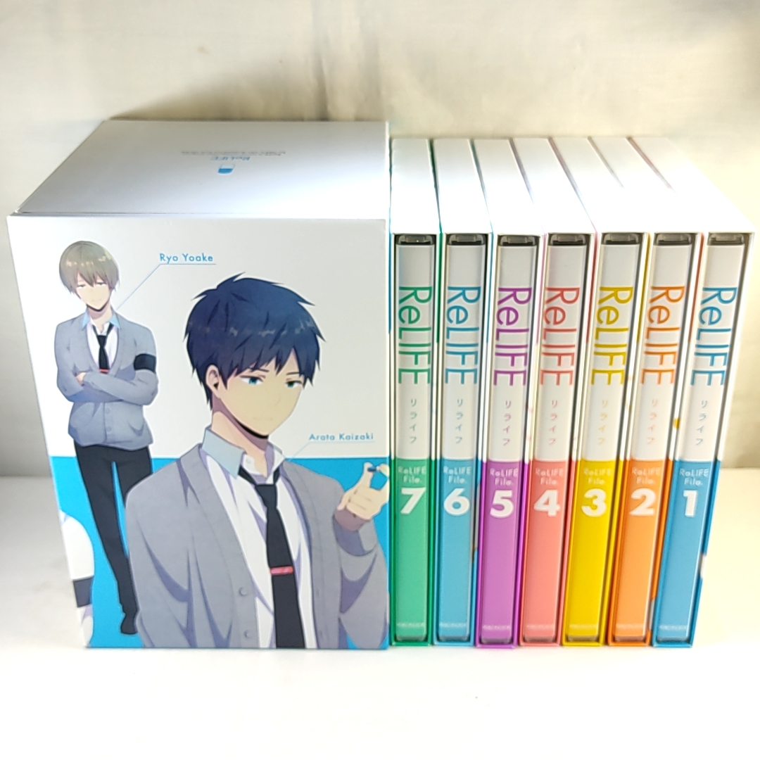 RELIFE リライフ 初回 全7巻セット Blu-ray 即決 【公式通販】