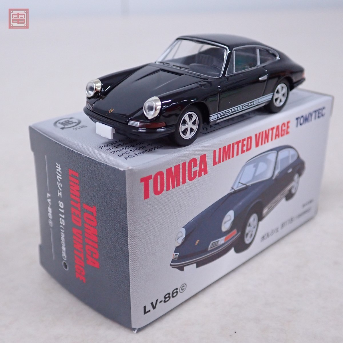 トミカ LV-86c ポルシェ 911S (1968年式)(ブラック) リミテッド