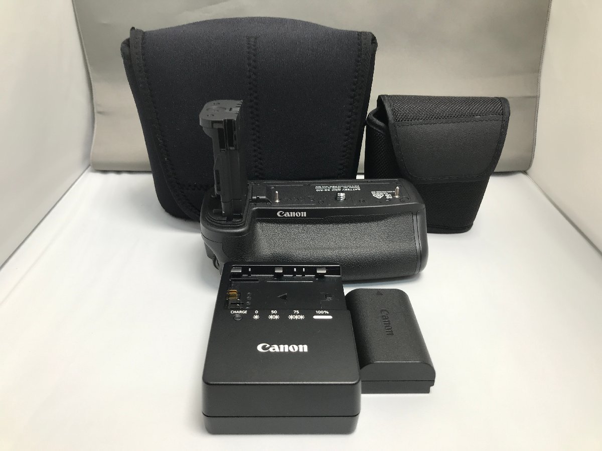 ☆01-3603】□中古□Canon EOS R5 ボディ バッテリーグリップBG-R10 
