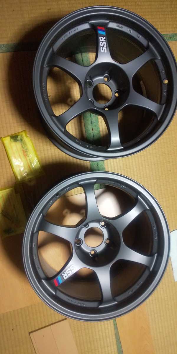 SSR typeC RS 2本セット 半溶融鍛造17インチ 114.3 10.5JJ Off15 GT-R 