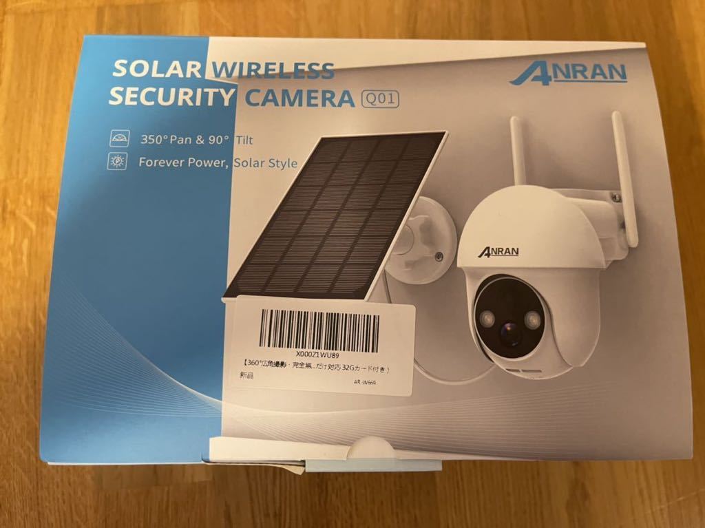 ANRAN 防犯カメラ 屋外 ソーラー 防犯カメラ WiFi 高画質 【公式通販】