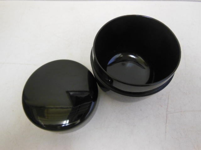 棗 黒大棗 隋流斎在判 如心斎箱 - メルカリ