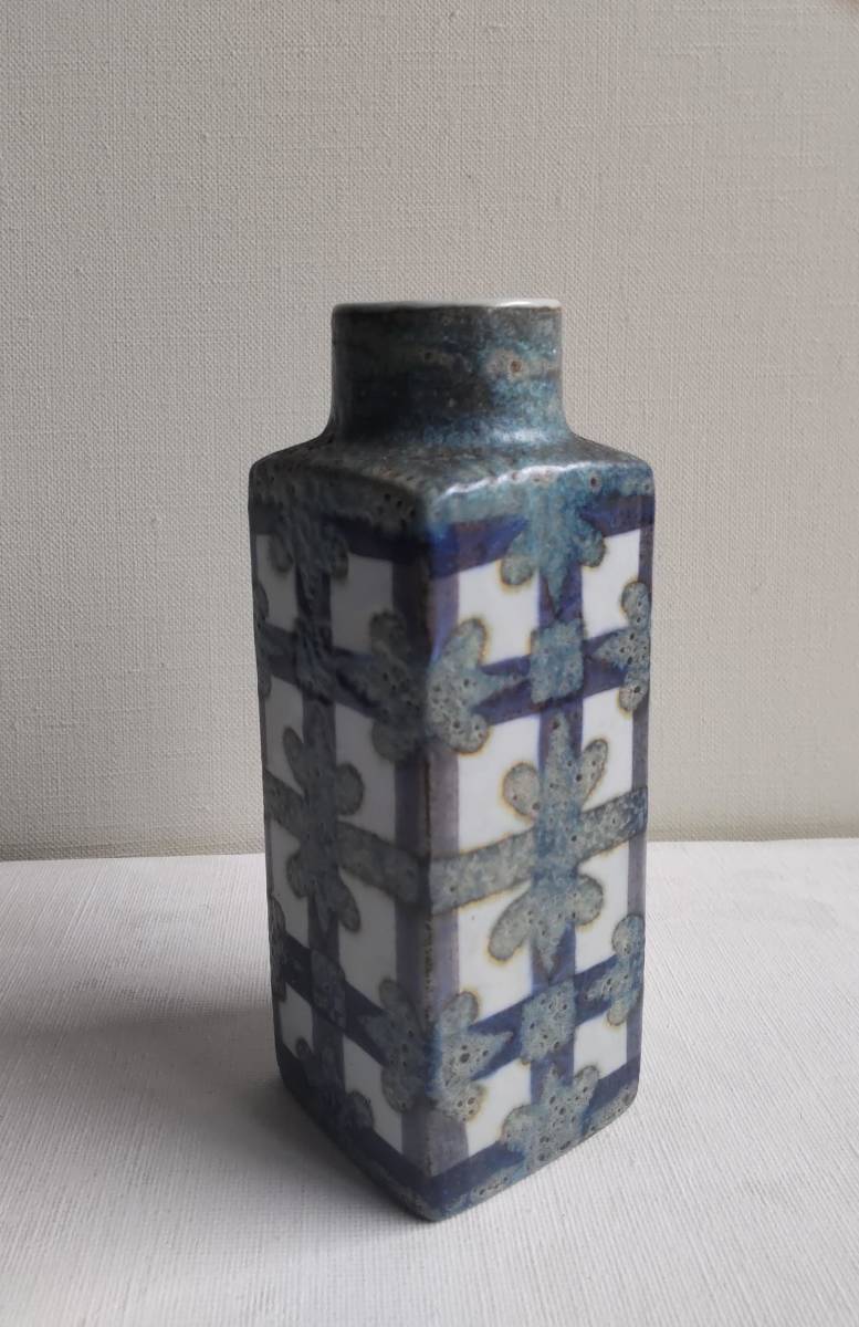 Sサイズ Royal Copenhagen ロイヤルコペンハーゲン Aluminia アルミニア Baca 花瓶 ニルス・トーソン Nils Thorsson ヴィンテージ