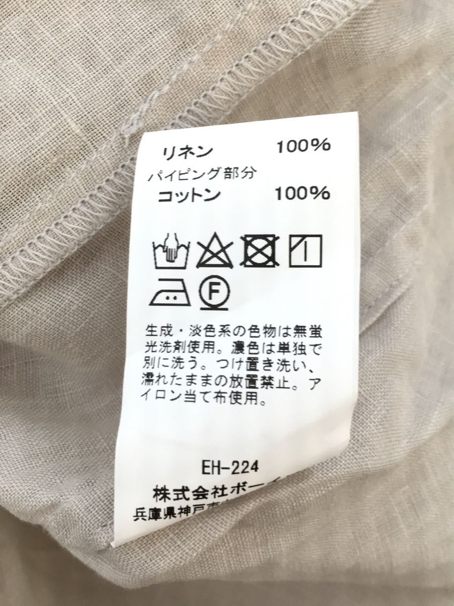 DANTON カバーオール コットンリネン (DT DANTON＞カバーオール DANTON｜ダントンのカバーオール通販 DANTON◆カバーオール/42/リネン/GRY/FA22-112-01