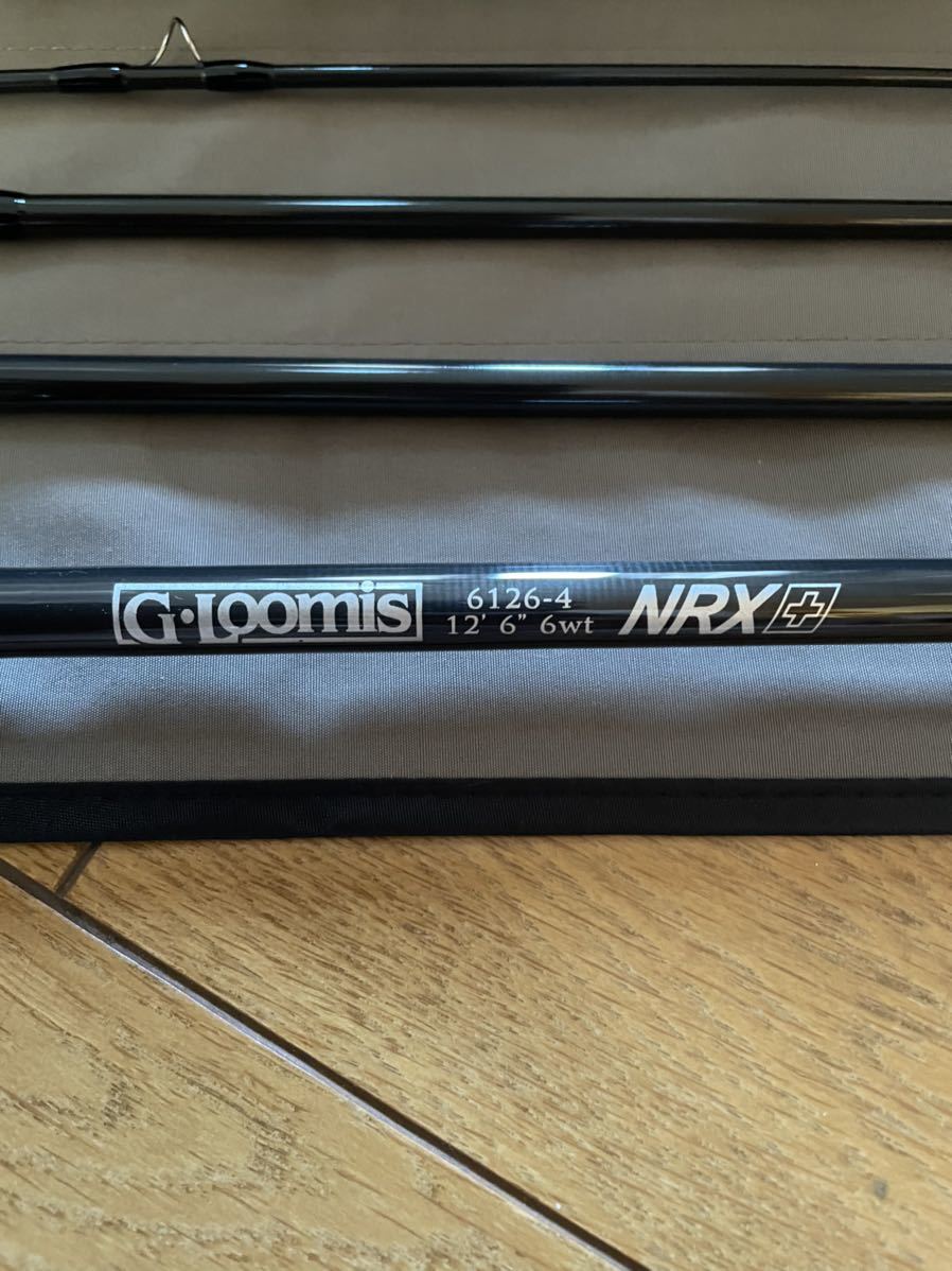 【極美品】 G.Loomis NRX+ 12'6 #6 6126-4 ルーミス　フライロッド