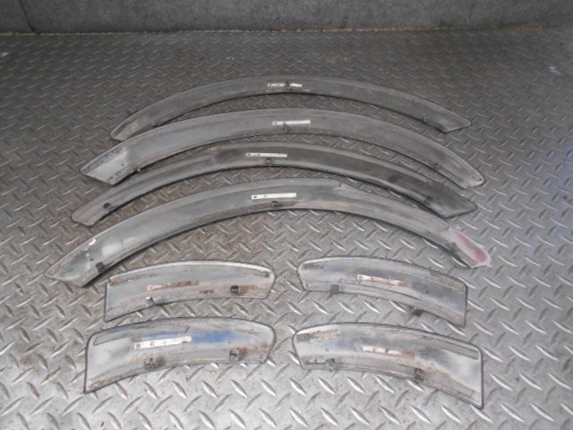 中古 ミラジーノ L650S フェンダーモール アーチモール メッキ 1台分