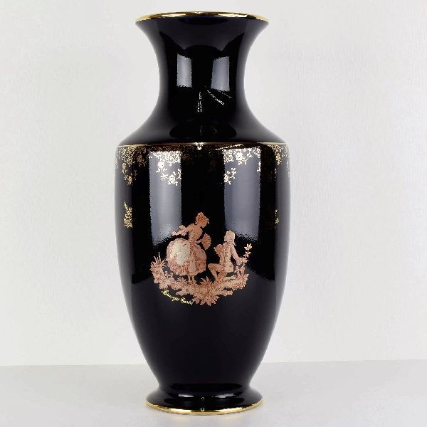 1885】USED 美品◇LIMOGES CASTEL リモージュ キャッスル 花瓶