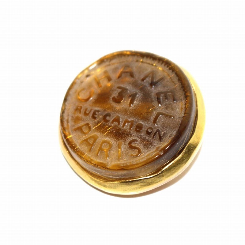 シャネル CHANEL ヴィンテージ 99A ブローチ カンボン 31 ココマーク 