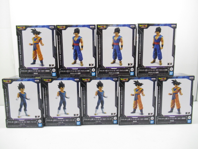 n19777-ty 未開封○ 9個セット ドラゴンボール DXF 孫悟空 孫悟飯