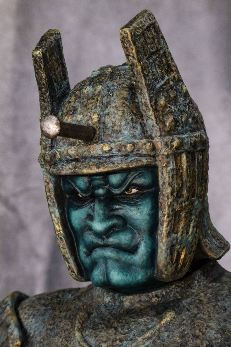 ビリケン商会 大魔神【ソフビキットの完成品】 ビリケン商会 リアル