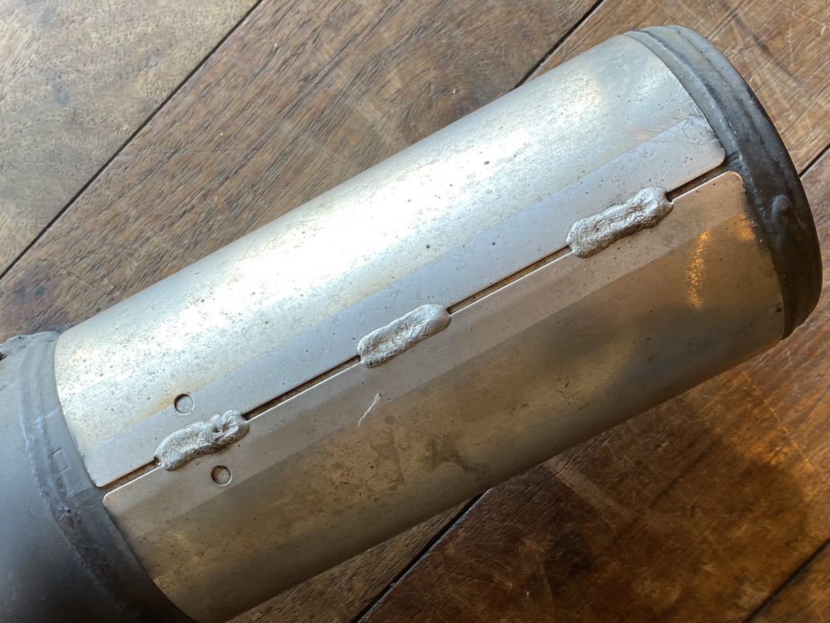 カワサキ Dトラッカー 純正マフラー KLX250 刻印KHI K486 サイレンサー 
