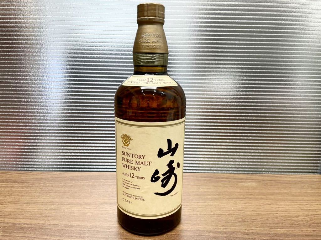 山崎 12年 ピュアモルトウイスキー750ml