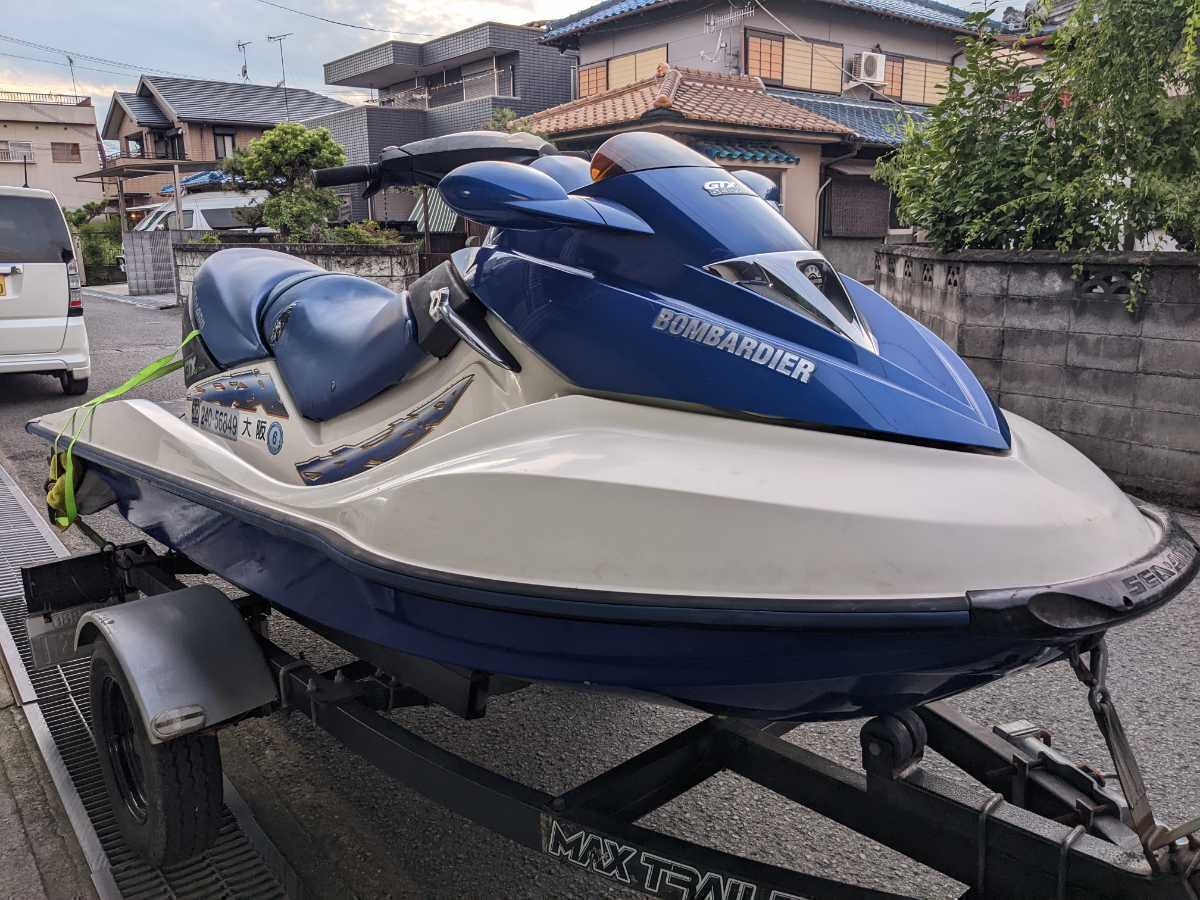 シードゥー SEADOO GTX 4TEC 4スト アワー約130 NAノンターボ 調子よし 