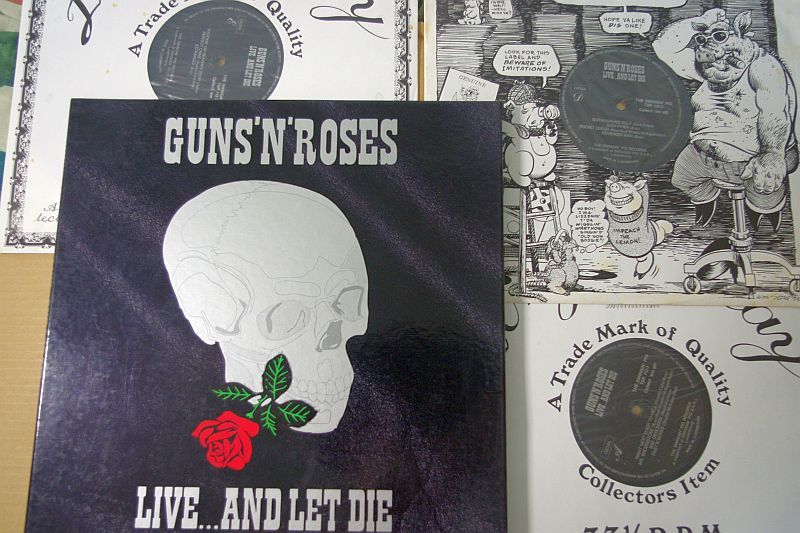 【品質保証，SALE】 GUNS N' ROSES/LIVE...AND LET DIE TSP 3LP ブート(GUNS N'ROSES)｜売買されたオークション情報、yahooの商品情報をアーカイブ公開 - オークファン GUNS Nu0027ROSES