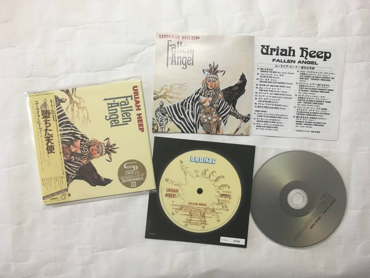 Fallen Angel Uriah - – Heep .de: : (Shm-CD) Album SHM-CD, Sleeve