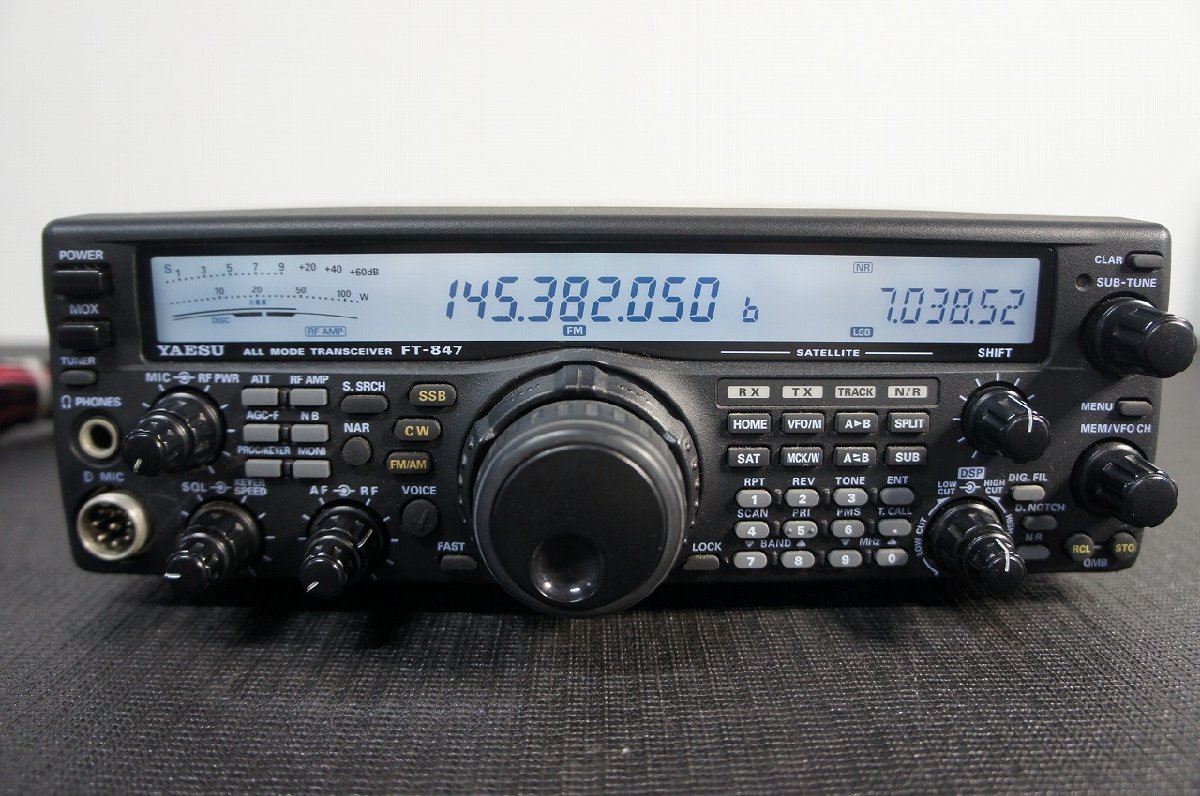YAESU 無線 FT-847 ジャンク品 Yahoo!オークション - YAESU